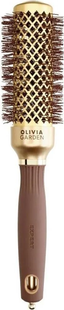 Olivia Garden Expert Blowout Shine Gold & Hairbrush