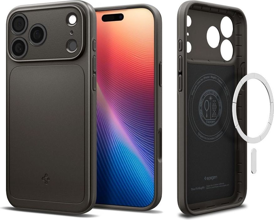 Spigen Thin Fit MagSafe - gunmetal - iPhone 17 Pro