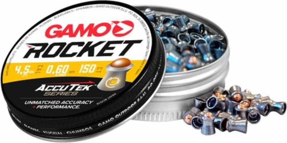 Gamo Accutek - Rocket hagl 150 stk. - 4,5 mm