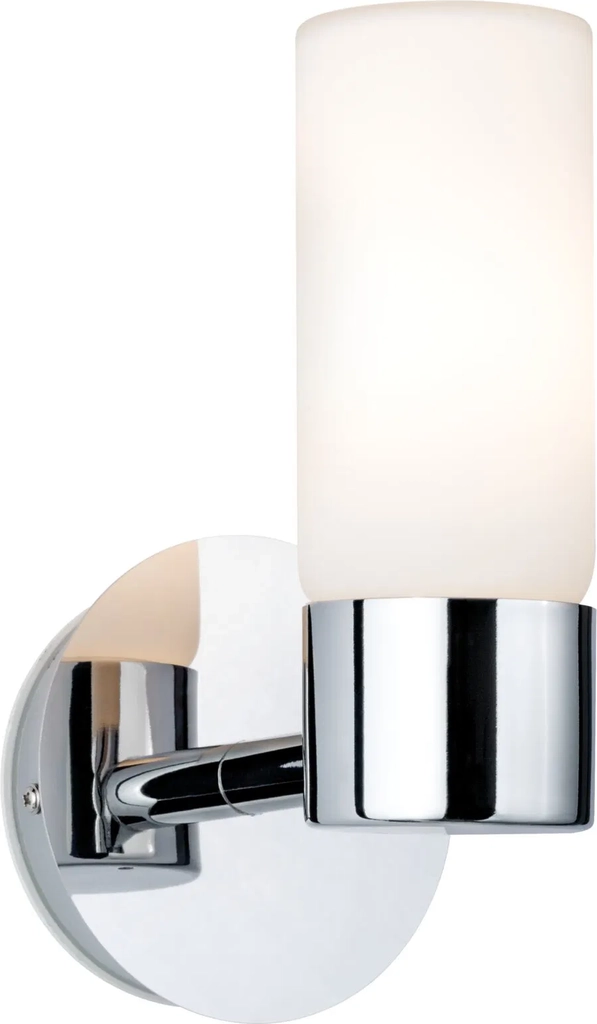 eleon væglampe ip44 chrome/satin - paulmann