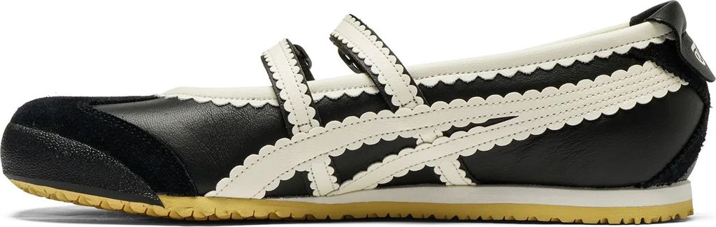 onitsuka tigermexico 66 tgrs - ballerinasko m/ rem - black cream