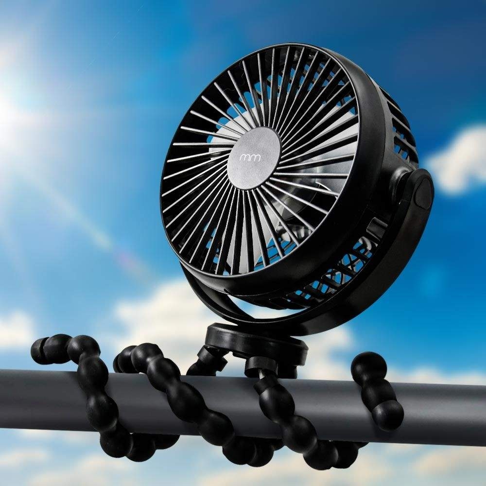 Fleksibel ventilator med indbygget powerbank