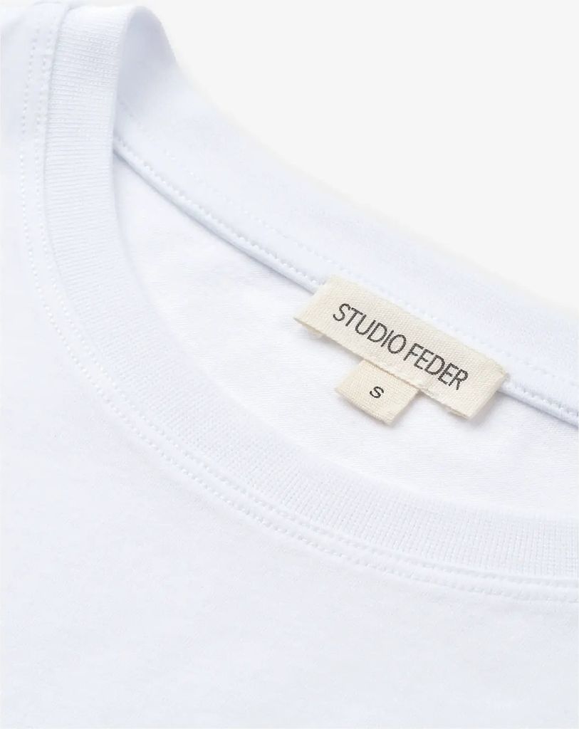 STUDIO FEDER Freya Ls T-Shirt - White - XS