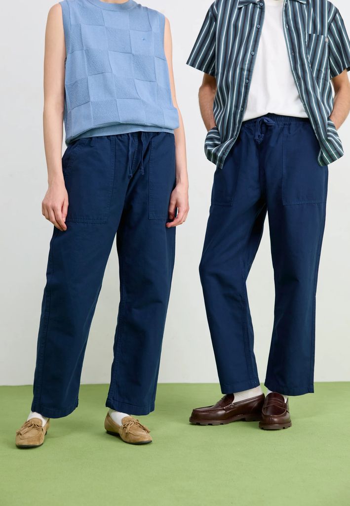 chef pant unisex - bukser - navy