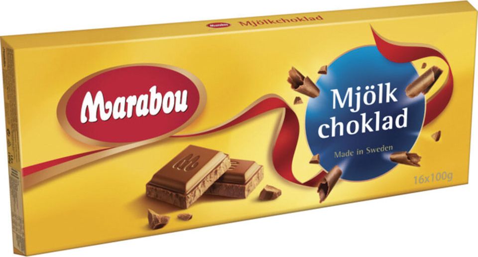 Marabou XL-æske 100g 16stk