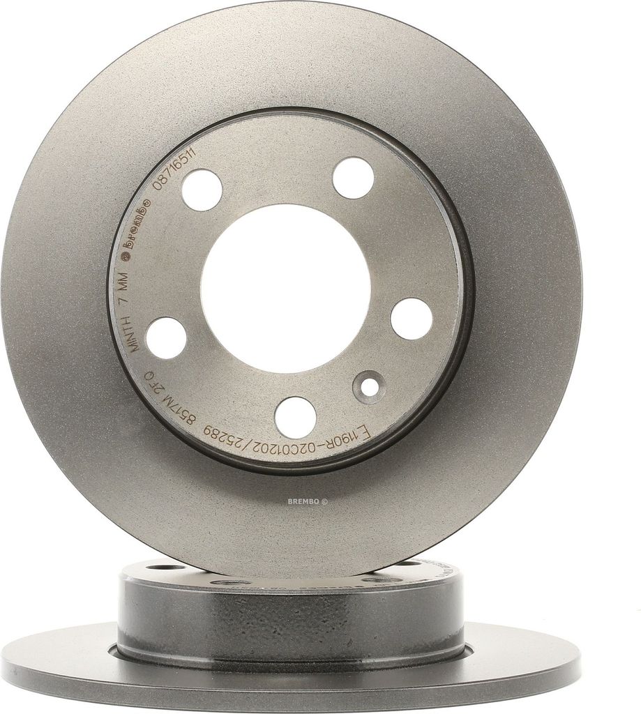 Bremseskive BREMBO 08.7165.11