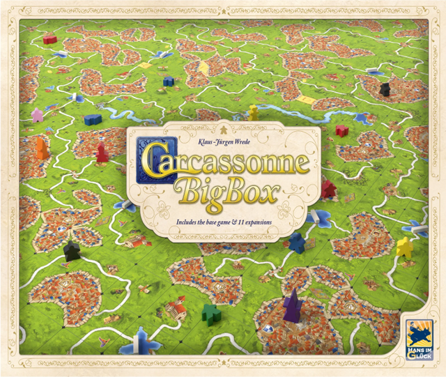 Asmodee Carcassonne Big Box 7 Eng