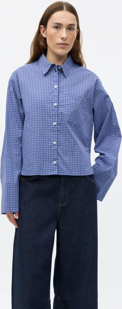 Envii Enweb LS Short Shirt Langermede - Kvinde