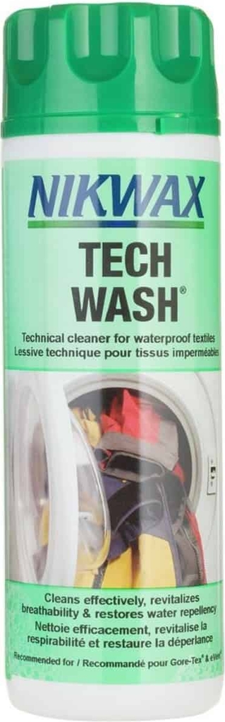 Nikwax Tech-wash Neutral Str. 300 ml Rengøring