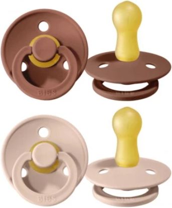 bibs colour - 2-pak str. 2 (6+ mdr.)  rund - latex
