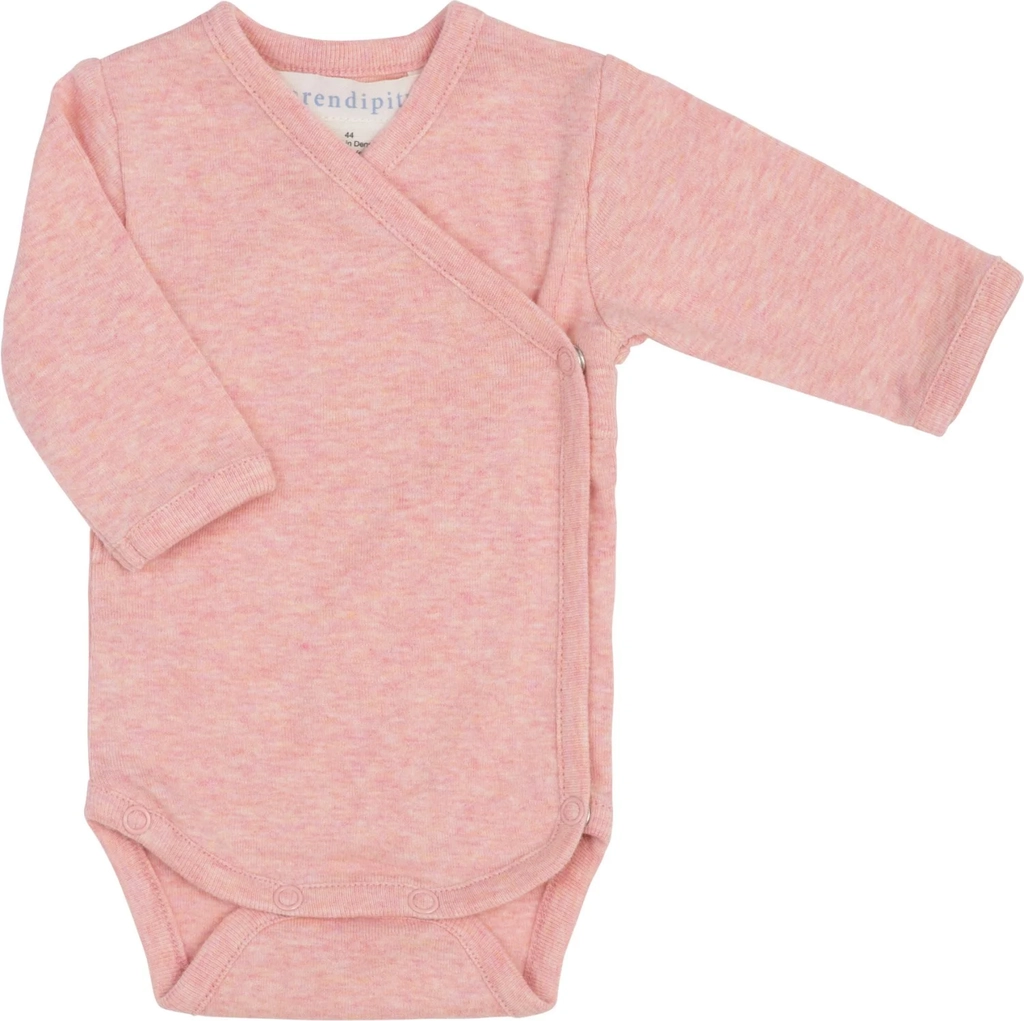 Serendipity Coral Newborn Slå-om Body Str. 44