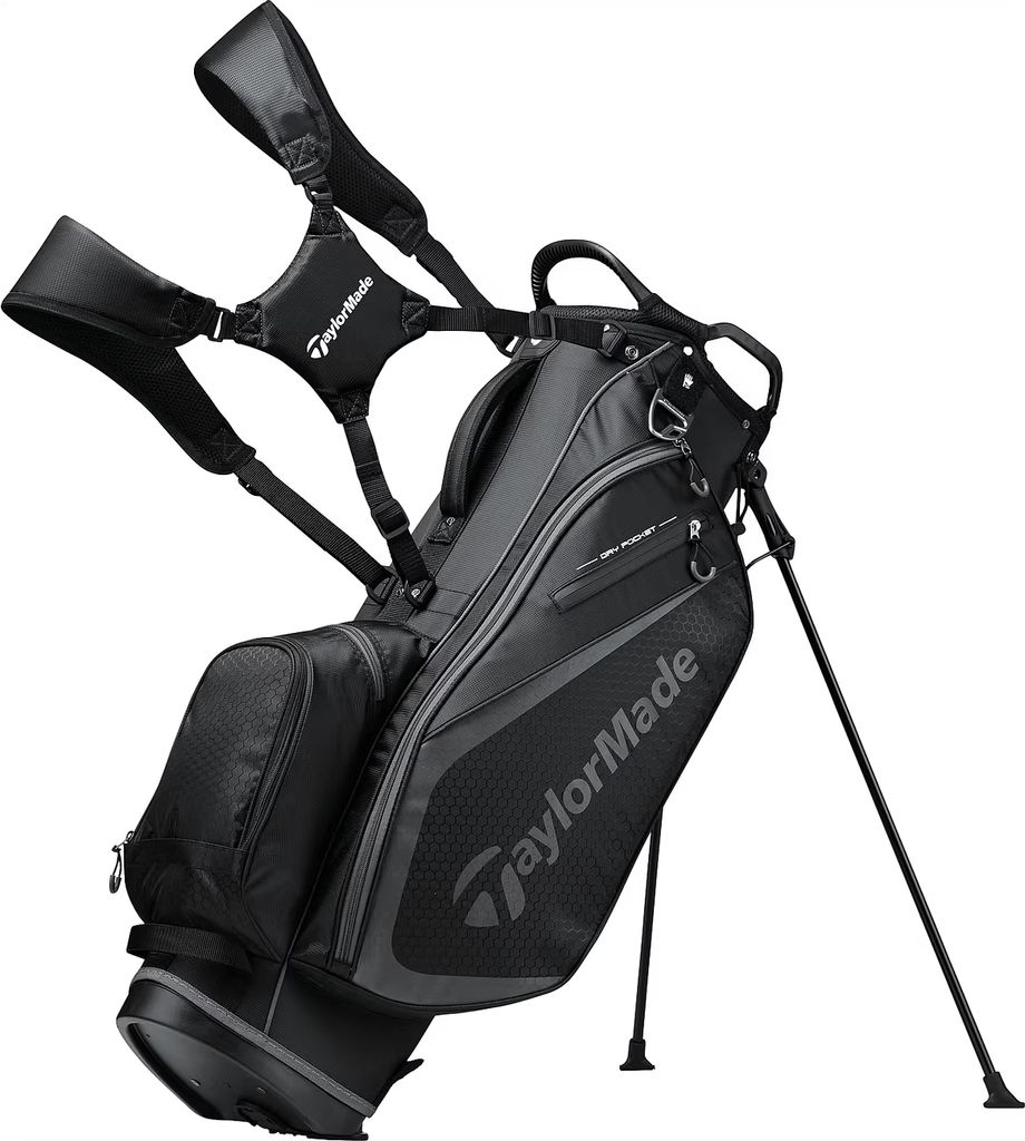 taylormade standbag select plus, sort/grå