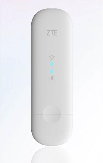 4G USB modem Wi‑Fi – ZTE MF79U (hvid)