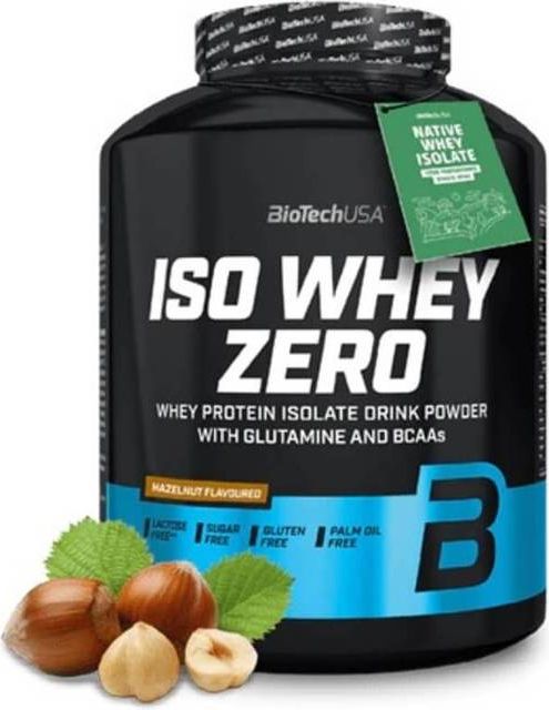 BioTechUSA Iso Whey Zero Hasselnöt 1816g