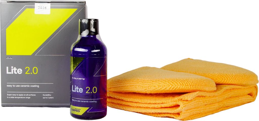 CarPro CQuartz Lite 2.0 Lackbeläggning 100 ml Kit