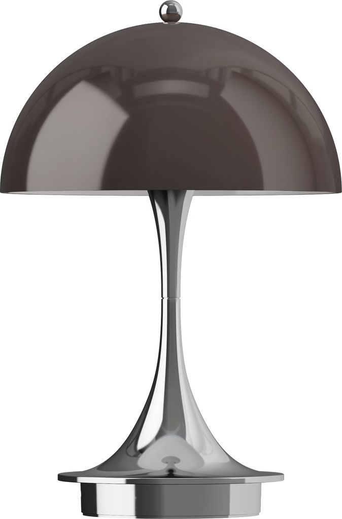 panthella 160 bordlampe bærbar v3, opal beige