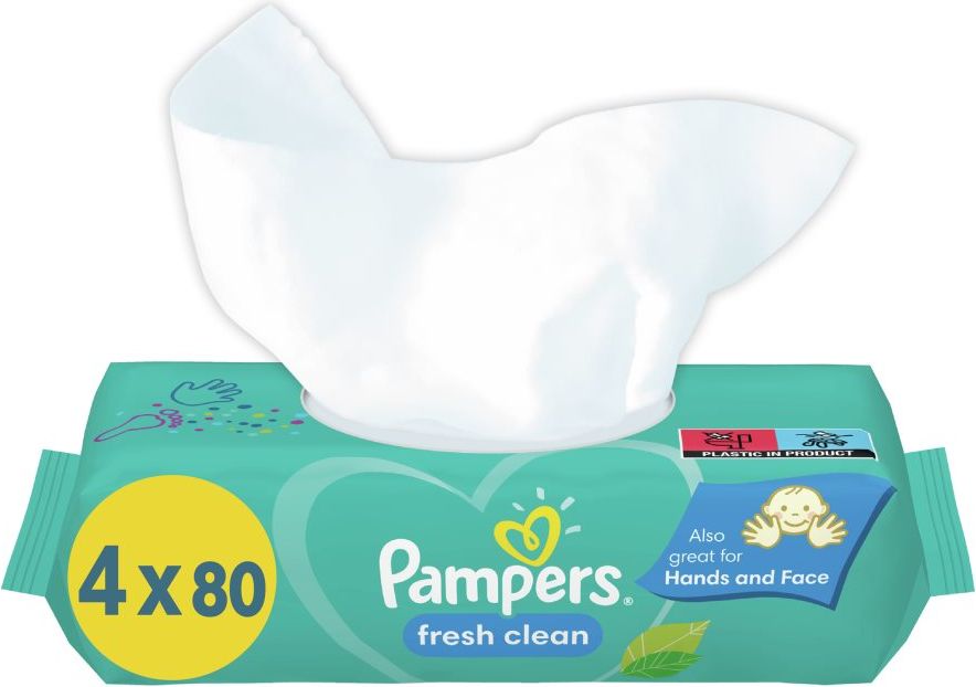 Pampers Fresh Clean baby wipes