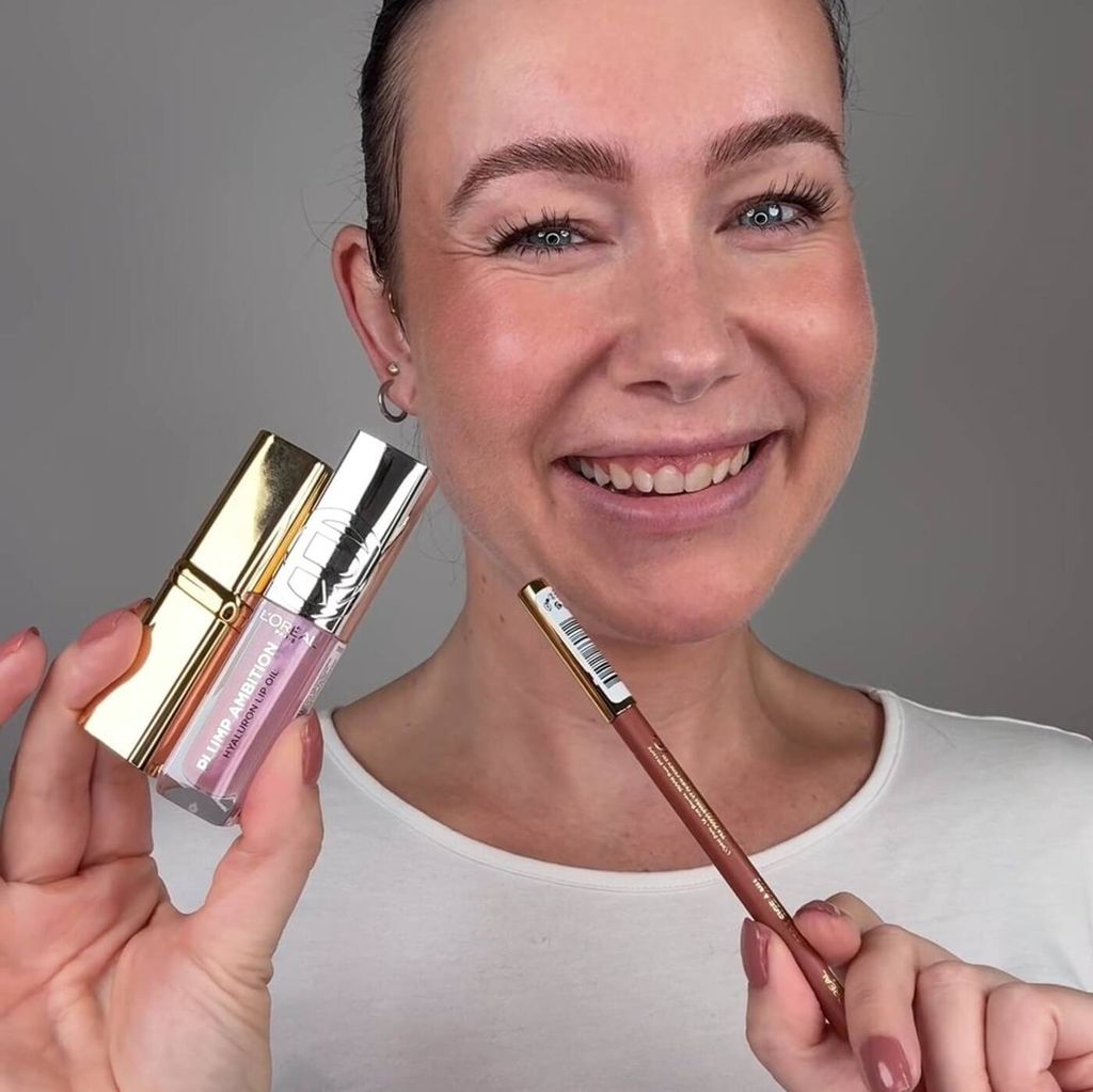 l'oréal paris color riche satin lipstick 303 rose tendre