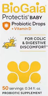 biogaia, protectis baby, probiotiske dråber med vitamin d3, 10 ml