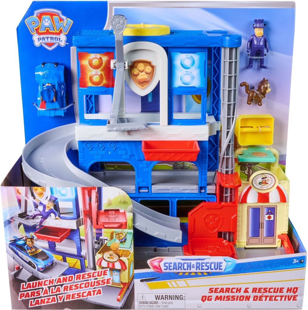 Paw Patrol Search Rescue Pup Squad HQ Legesæt