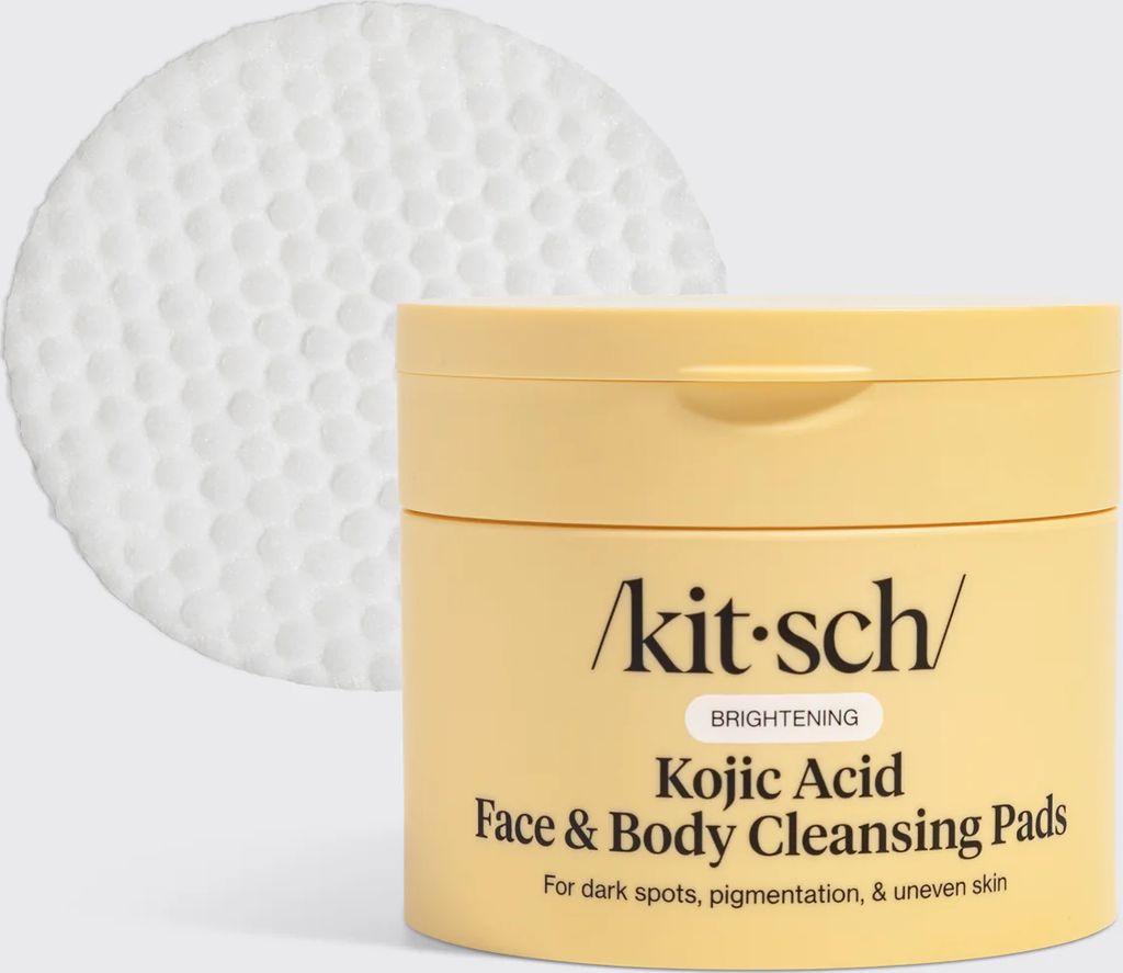 KITSCH Rense vatroundeller til rens & mod pigmentforandringer | Kojic acid face & body cleansing pads - Face & body wash - KITSCH - StudioBuus