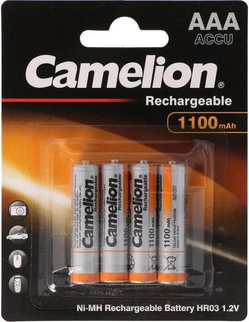 Camelion NiMH AAA 1100mAh 4-pack