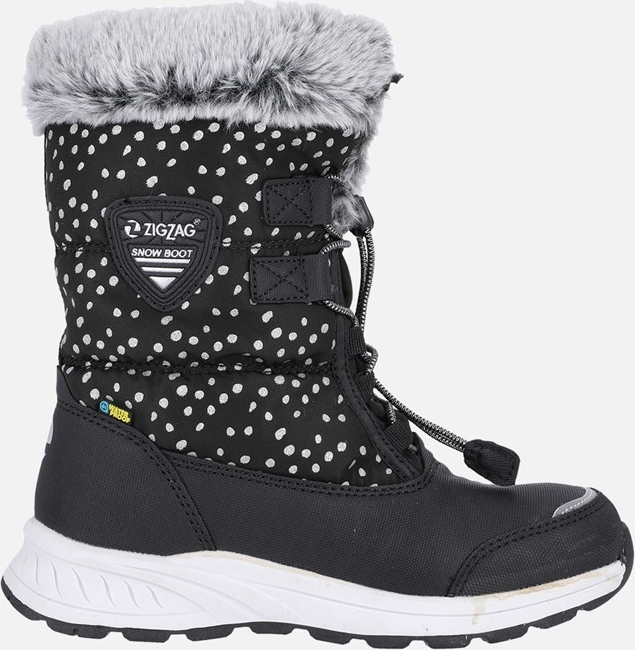 ZIG ZAG Kids Wesend Boot Waterproof V2 - Black/Dots