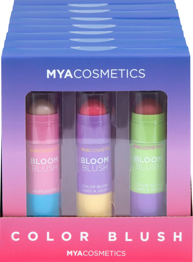 Mya Make Up Color Blush Highlighter 3-Pack