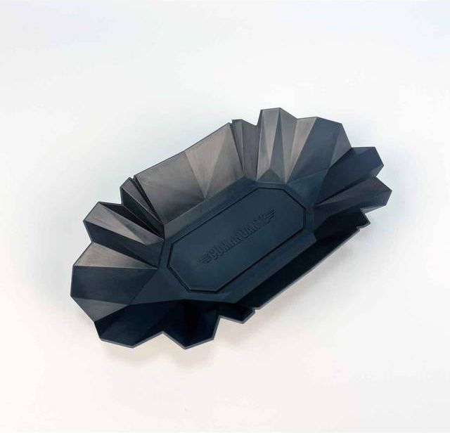 Comandante Baby Tray Black Serveringsbakke