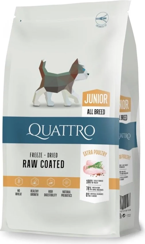 Quattro SuperPremium AllBreed Poultry Junior 1,5kg