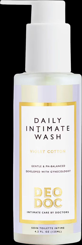 deodoc daily intimate wash violet cotton 125 ml