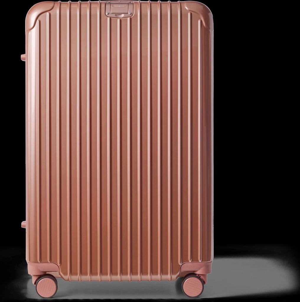 suitcase rose gold | large