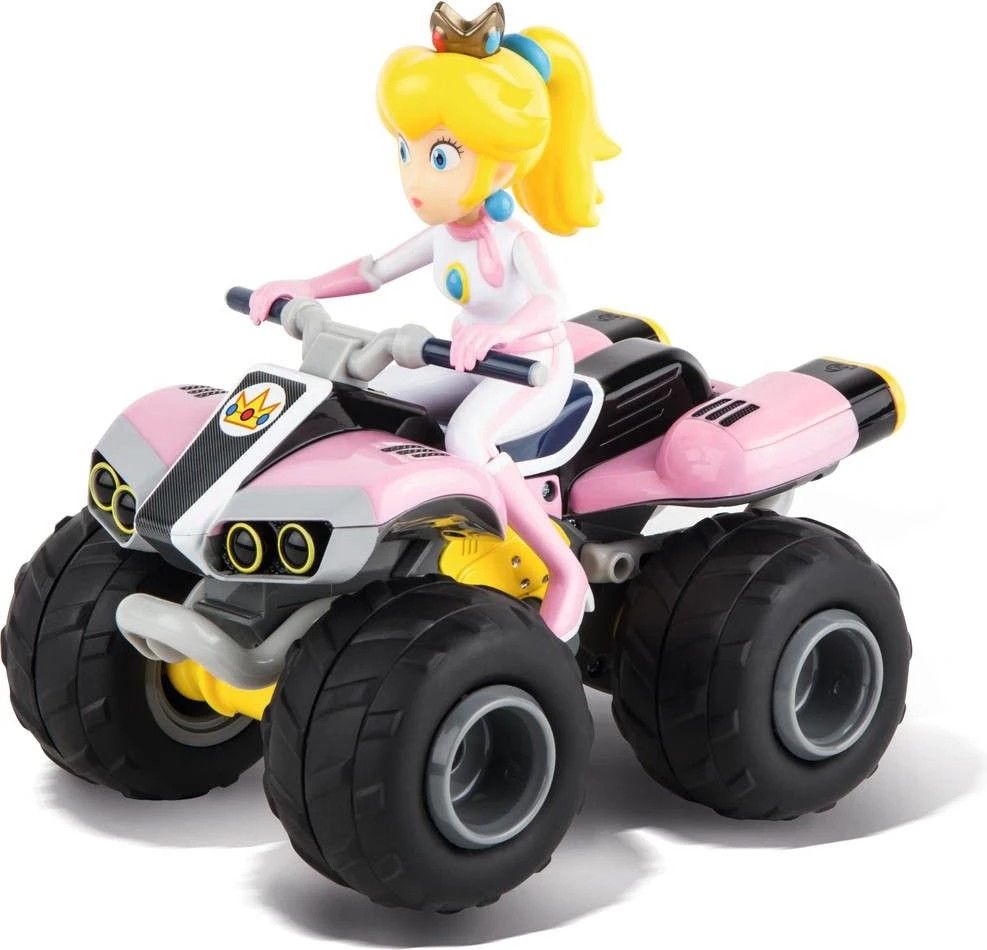 Carrera Mario Kart RC Quad - 2,4GHz, 1:20 skala, 9 km/t, 30 min kørsel - Pink