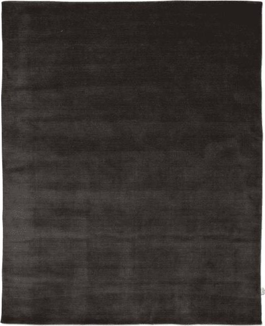 Classic Collection Solid Gulvtæppe 250x350 cm Trækulsfarvet Grå