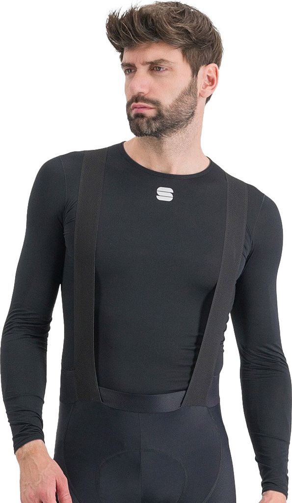 Sportful Midweight Layer Tee Long Sleeves - Sort