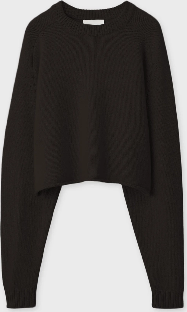 Lisa Yang Karine Sweater Mörkbrun