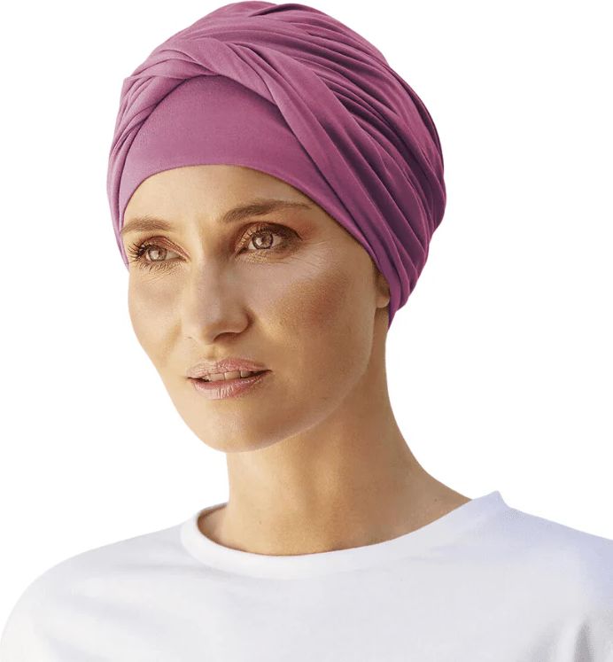 Shakti turban - Vin rose