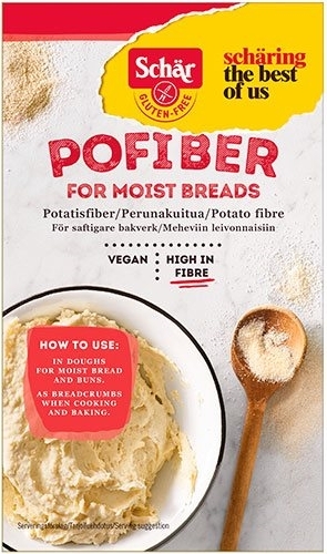 Schär Pofiber Glutenfri 125 g Semper Kartoffelfiber