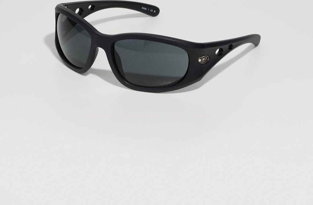 Diesel DL3012U Solbriller Mænd - Matte Black