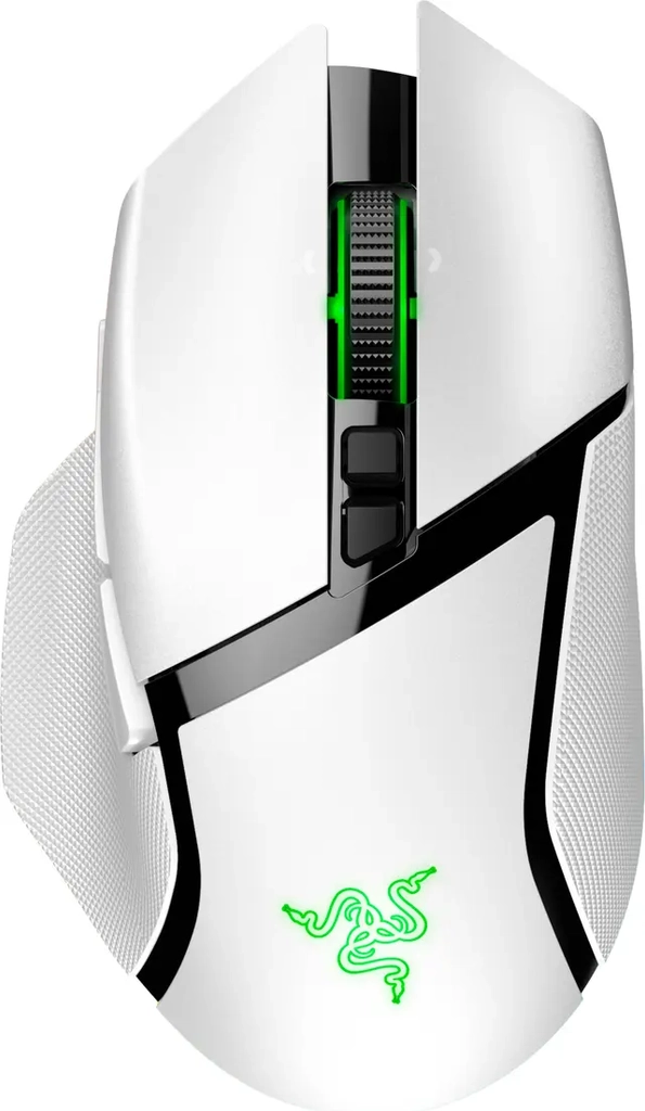 Razer Basilisk V3 Pro Gaming Mus med RGB (30.000DPI) Hvid