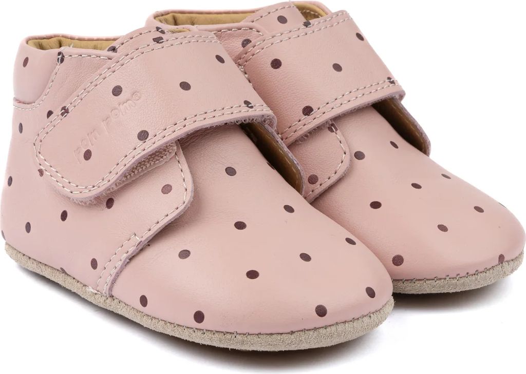 pom pom - beginners velcro print, pm2021 - dusty rose dot