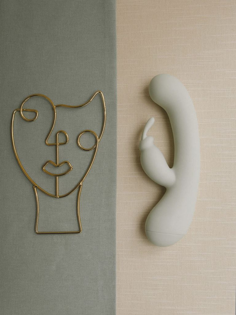 The Natural Love Company Saro Rabbit Vibrator 20cm x 5cm - Rabbit Vibrator hos Magasin