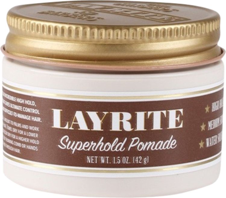 layrite superhold hair pomade 42 g.