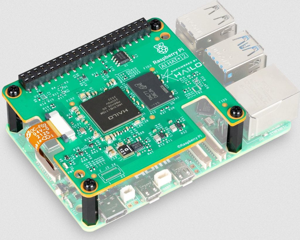 Raspberry Pi AI HAT Plus 40 Tops Entwicklungsboard Kit