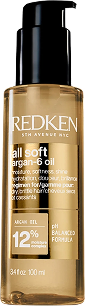redken all soft argan-6 oil 100 ml - hårolie