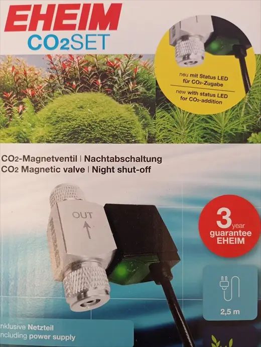 Eheim CO2 MAGNETISK VENTIL NATTESLUK
