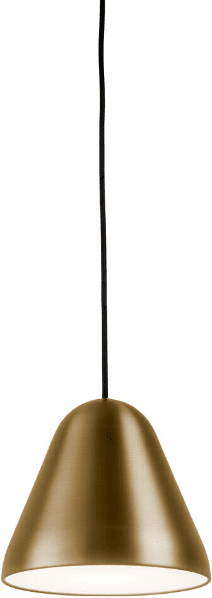 Airam Enna Taklampa Med Diffusor E27 Mässing 220mm Pendellampa