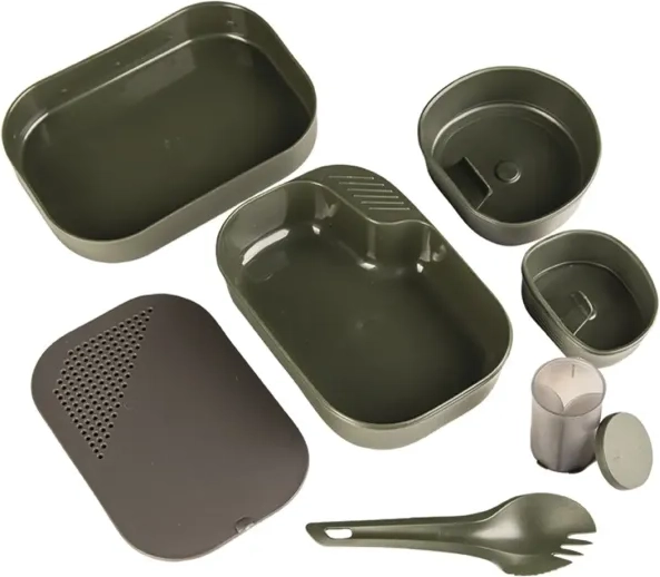 wildo camp-a-box® complete, oliven
