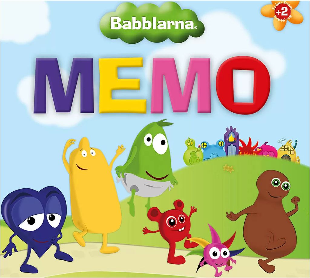 babblarna memo - 1 stk