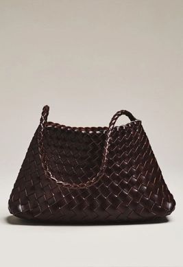 calla woven shoulder bag